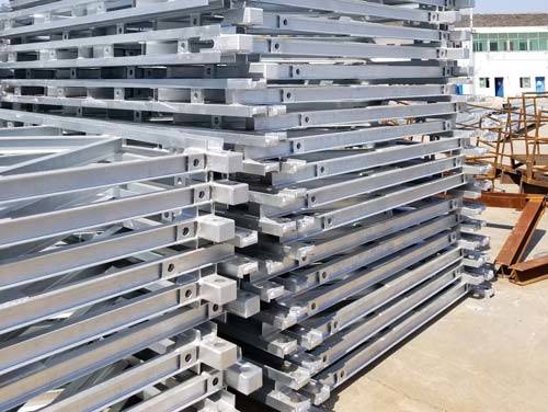 Estructura de acero galvanizado